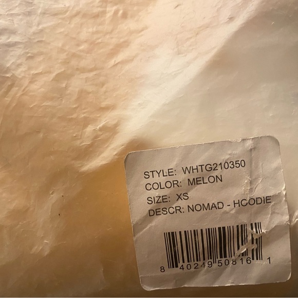 Honor the Gift Nomad Hoodie in Melon - Picture 5 of 8